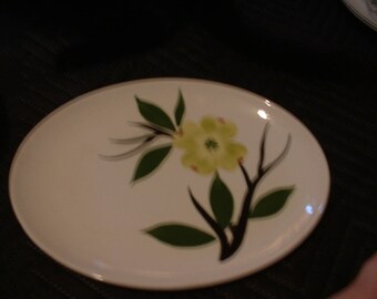 Vintage Dixie Dogwood Serving Platter Handmade by Joni