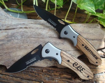 Personalized Engraved Pocket Knife/Laser Engraved, personalized knife, wedding knife, anniversary gift, groomsman knife, best man knife