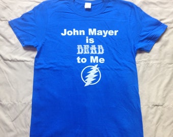 john mayer dead shirt