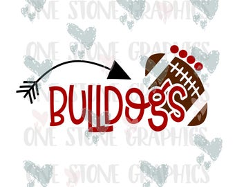 Bulldogs svg,eps,dxf,jpeg,Bulldogs football svg,arrow svg,football,football svg file,cute football svg file,toddler svg,football mom svg