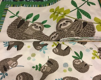 Sloth fabric | Etsy