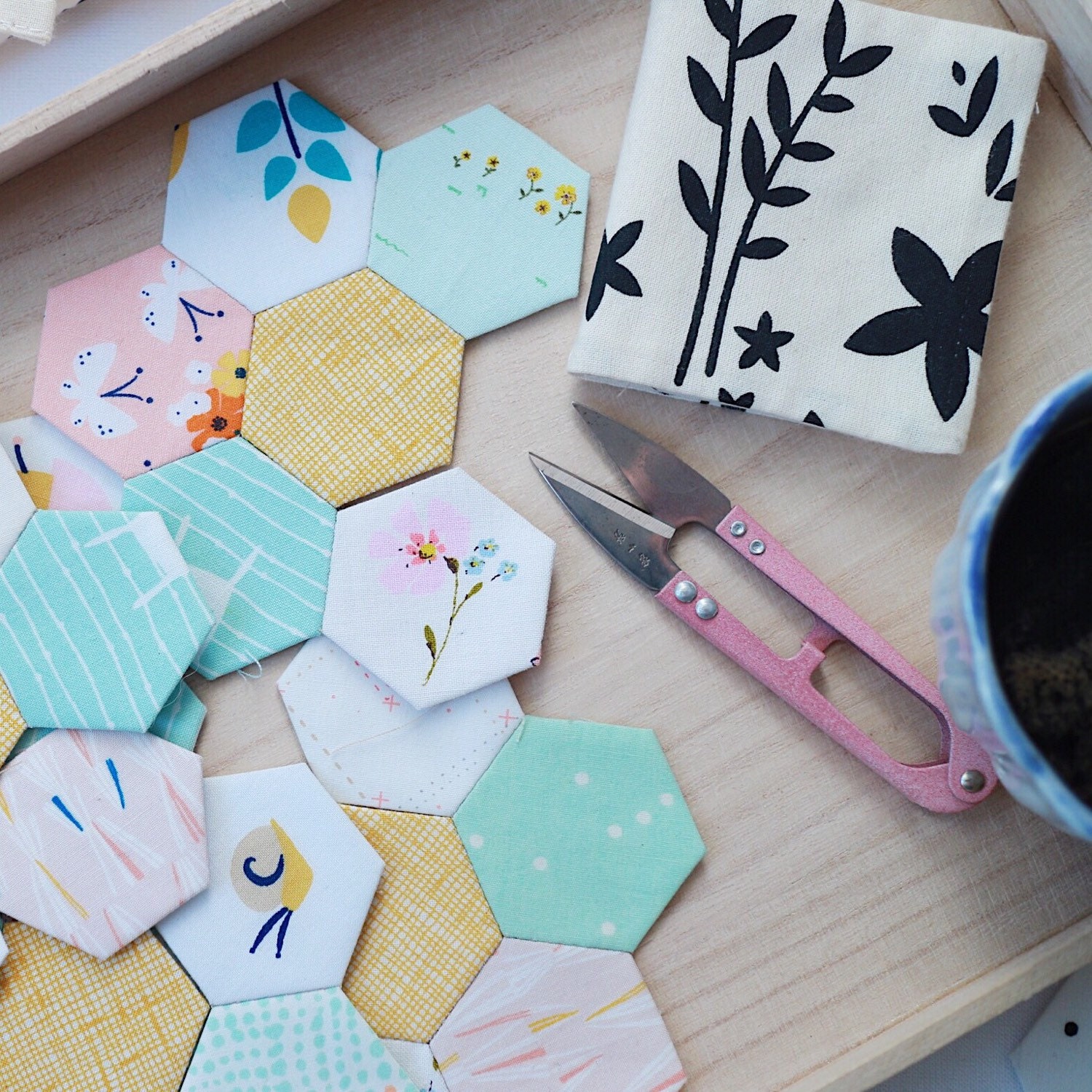 Drawstring Knitting Project Bag