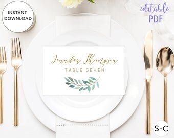 flat place cards