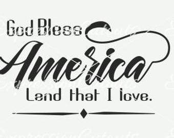 Download Land that i love svg | Etsy