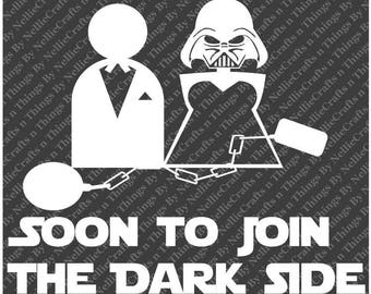 Soon to join the Dark Side Darth Vader SVG