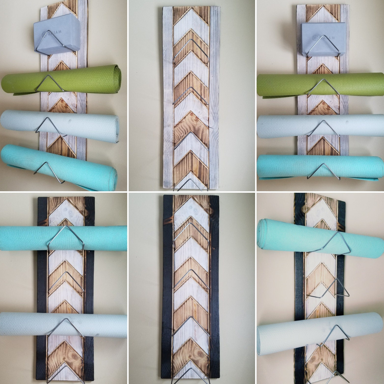 yoga matt wall mount