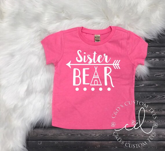 big sister bear shirt