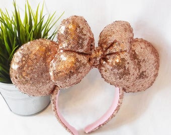 Rose Gold Minnie Ears