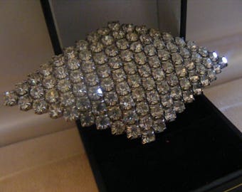 StunningVintage Large Diamante Brooch