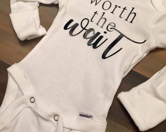Worth the Wait Onesie