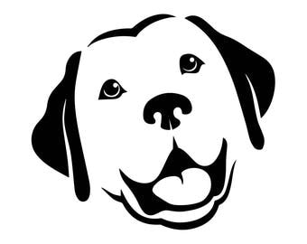 Labrador Retriever #3 Dog Breed K-9 Animal Pet Hound Lab Puppy Logo .SVG .EPS .PNG Digital Clipart Vector Cricut Cut Cutting Download File