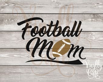 SVG - Football Mom - Digital File Only - svg , png , jpg -Football SVG