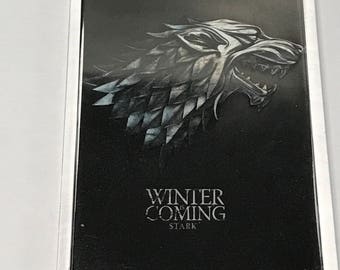 Game of Thrones Houses Clear Acrylic Fridge Magnet White Board Magnet