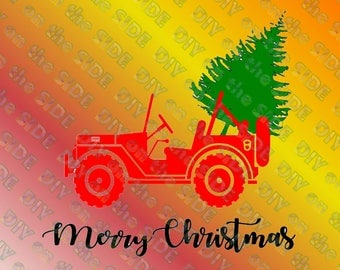 Download Jeep christmas tree | Etsy