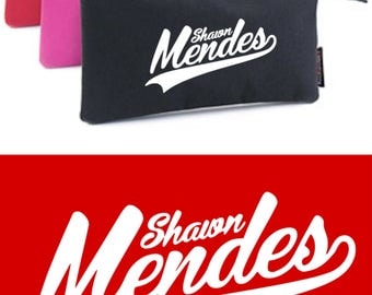Shawn Mendes pencil case Triple Pocket