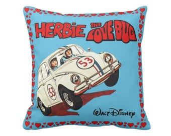 Herbie the Lovebug Cushion