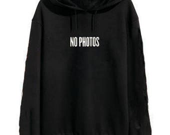Justin Bieber No Photos Purpose Tour Merch Hoodie Sweatshirt