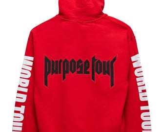 Justin Bieber Purpose Tour Merch Hoodie Sweatshirt