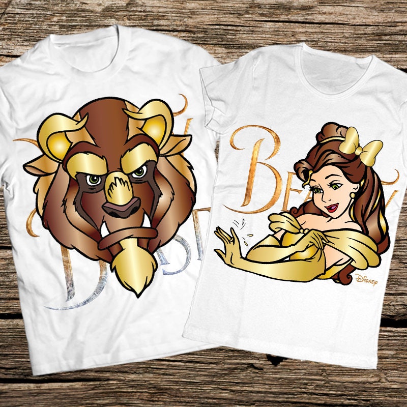 His beauty her Beast shirts Disney couple shirt Couples