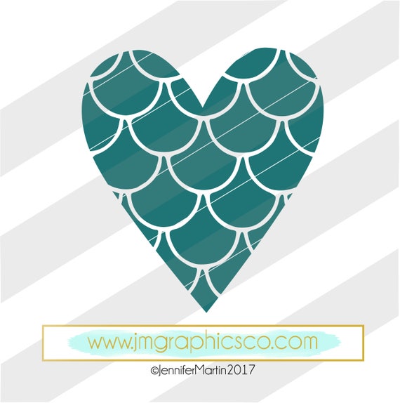 Free Free Mermaid Scale Heart Svg 924 SVG PNG EPS DXF File