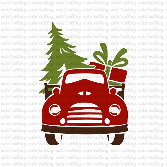 Download Christmas truck svg Christmas svg Merry christmas svg tree