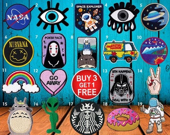 Patches Iron On Patch Band Patches Punk Patches Patch Patches For Jackets