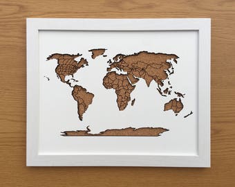 Cork World Map