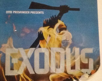 Exodus – Otto Preminger 1960 Movie Sound Track Lp – Ernest Gold – Rca~ Ships fast & free!!