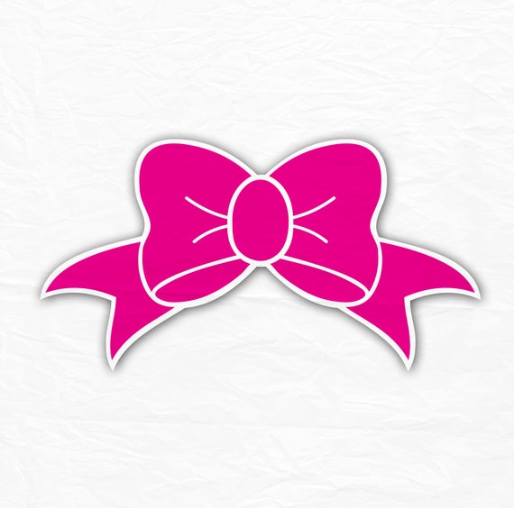 Download Bow Monogram Svg Bow Svg For Girls SVG Silhouette Cut