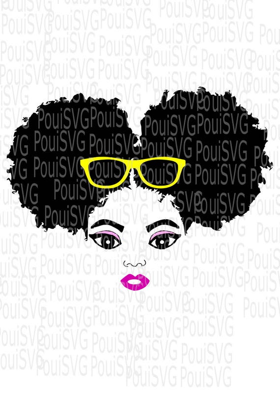 Free Free 309 Afro Hair Black Woman Svg Free SVG PNG EPS DXF File