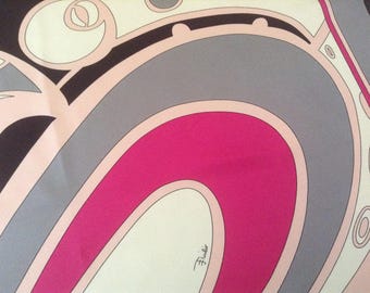 Vintage Silk Scarf / Emilio Pucci