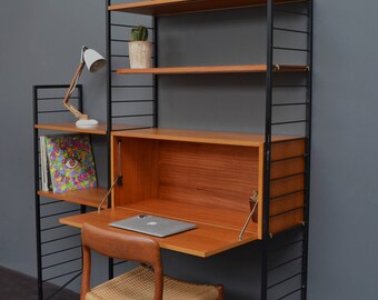 Modern Book Shelf / Wall Unit/ Modular Bookcase / Apple Crates