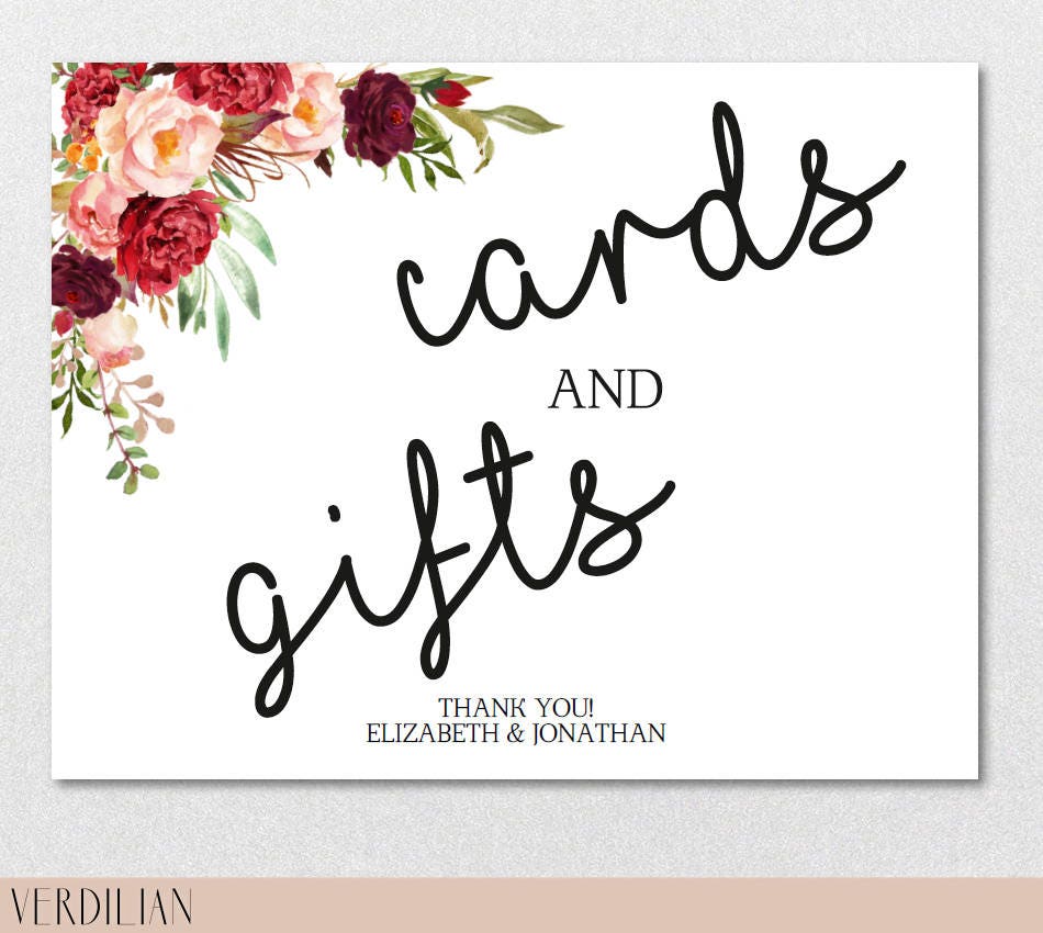 gift table sign template magdalene project org gift table sign template