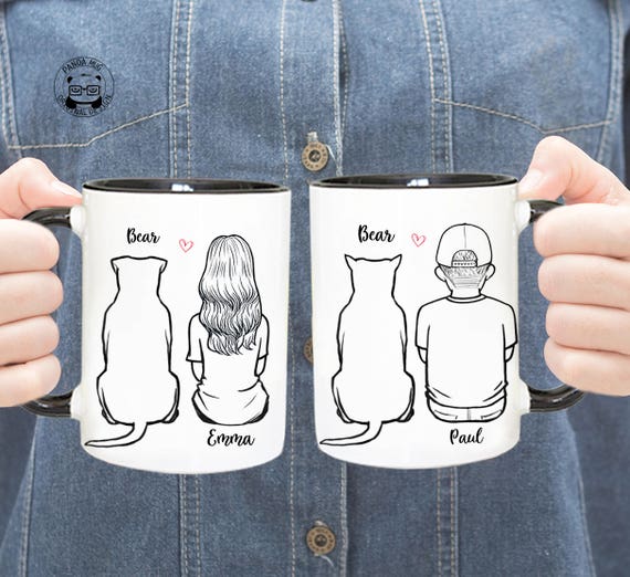 Personalized Pitbull Mug Pitbull Mug Custom Dog Mom Dog