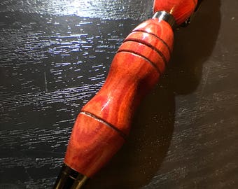 Handmade Redheart Pen