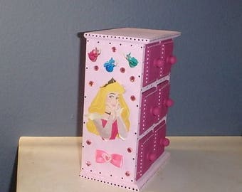 Sleeping Beauty Aurora Personalized Jewelry Keepsake Box