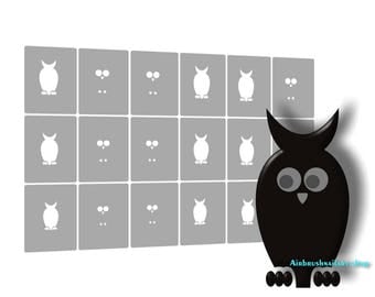 Airbrush Template Nailart self-adhesive