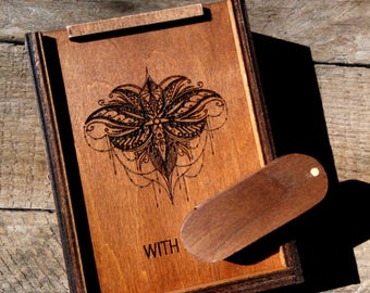 Videographers wood box Mini Usb box Rustic wood Wedding Photo Box Unique gifts Wooden Box for wedding photos business card wooden box usb