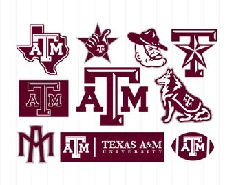 Texas aggies svg | Etsy