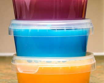 Slime Tutti Fruitti 3 Pack Stress Relieving Creative Play Gift New Brighter Tomorrow Made in UK