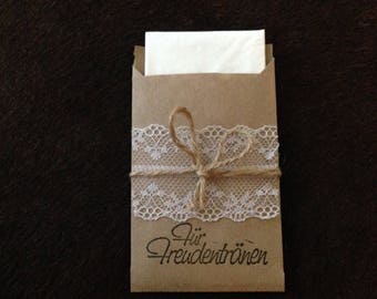 10 x for tears of joy - vintage with lace