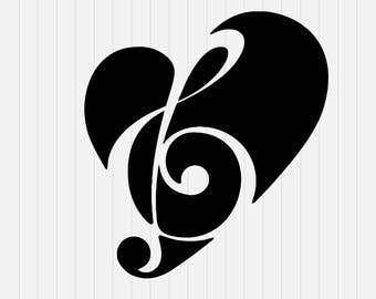 Free Free Heart Music Note Svg 914 SVG PNG EPS DXF File