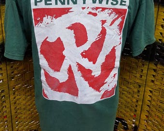 Vintage 1990s Pennywise pank rock/hardcore punk/skate punk/melodic hardcore