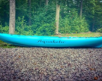 Kayak Decal - Customizable