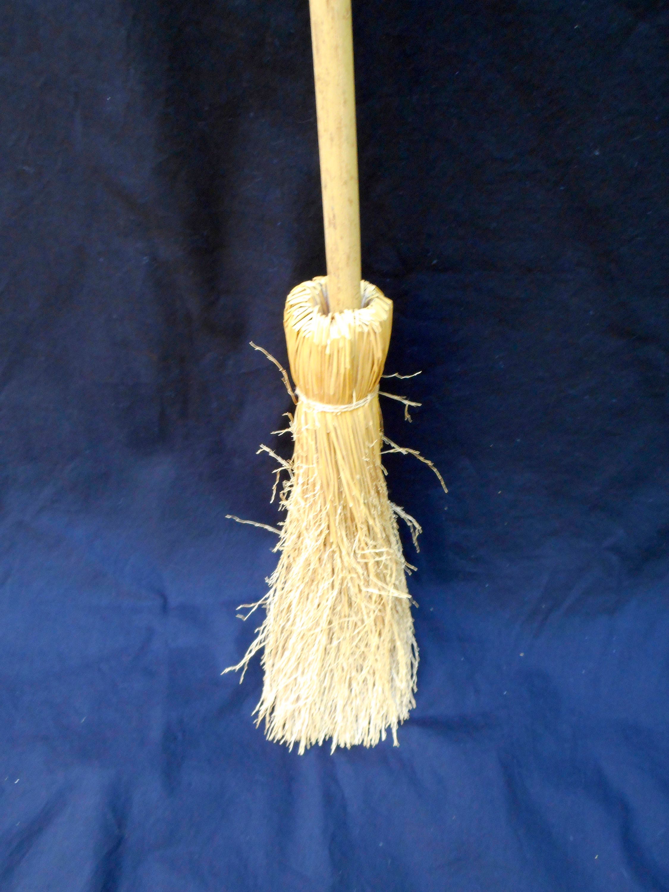 wooden broom