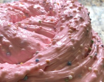 Strawberry Short Cake Crunchy Slime