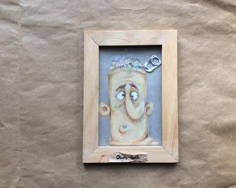 It opens - miniature and Portrait