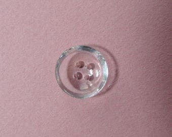 3 Boutons Anciens Roses Entourés - Diamètre 3 Cm - Neuf