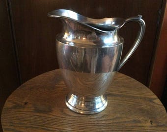 Vintage Wilton Silver Plate Pitcher