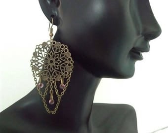 Dangling earrings - By Lily Creart'